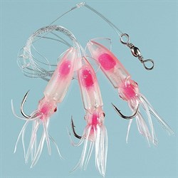 Fladen Pink Squid Rig 4/0